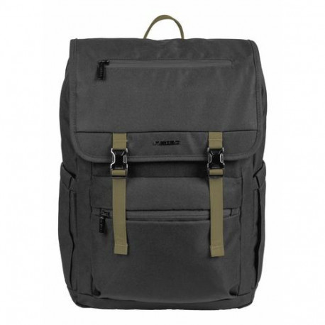 NATEC Niala Hunter Green 39.6 cm (15.6") Backpack Black