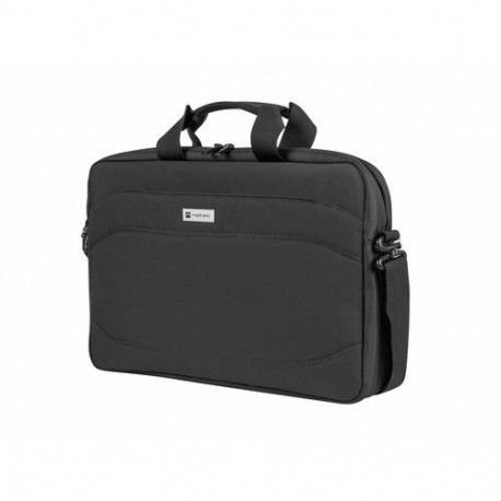 NATEC Nanger laptop case 39.6 cm (15.6") Briefcase Black