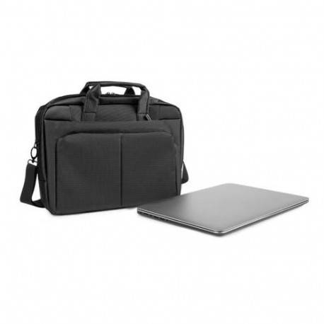NATEC NTO-0814 notebook case 35.8 cm (14.1") Briefcase Black