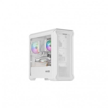 GENESIS Irid 503 Mini Tower Transparent, White