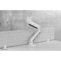 Neomounts NM-D775WHITEPLUS Monitor arm 10-49&quot; - gas spring - Topfix - 180°-stop
