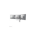 Neomounts NM-D775DX3WHITE Monitor arm 17-27&quot; - gas spring - Topfix - 180°-stop