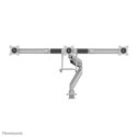 Neomounts NM-D775DX3SILVER Monitor arm 17-27" - gas spring - Topfix - 180°-stop Neomounts NM-D775DX3SILVER Monitor arm 17-27" - gas spring - Topfix - 180°-stop