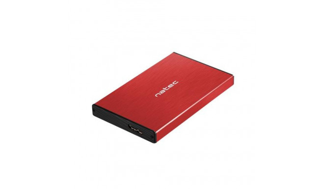 NATEC Rhino GO HDD/SSD enclosure Red 2.5&quot;
