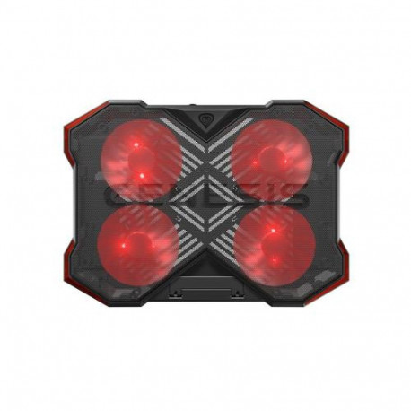 GENESIS Oxid 260 laptop cooling pad 43.9 cm (17.3&quot;) 1010 RPM Black, Red
