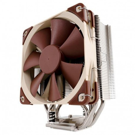 Noctua NH-U12S SE-AM4 computer cooling system Processor Cooler 12 cm Beige, Brown, Stainless steel