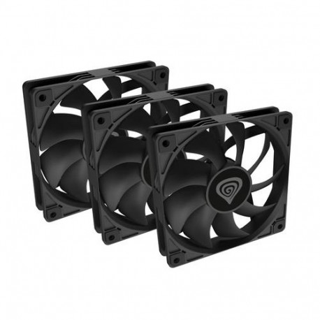 GENESIS Oxal 120 Computer case Fan 12 cm Black 3 pc(s)
