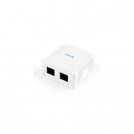 Gembird NCAC-2U5E-01 network splitter White