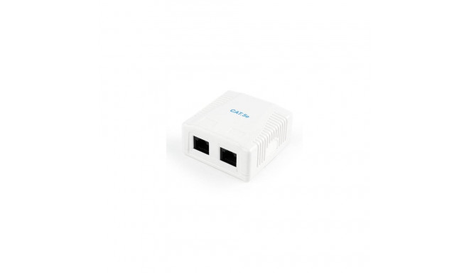 Gembird NCAC-2U5E-01 network splitter White