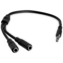 StarTech.com Headset adapter for headsets with separate headphone / microphone plugs - 3.5mm 4 posit