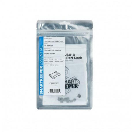 Smartkeeper MUL04P1GY port blocker USB Type-B Grey 10 pc(s)