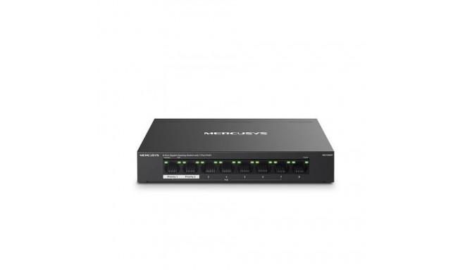 Mercusys 8-Port Gigabit Desktop Switch with 7-Port PoE+