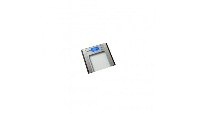 Mesko Home MS 8146 personal scale Square Silver, Transparent Electronic personal scale