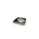 Mesko Home MS 8146 personal scale Square Silver, Transparent Electronic personal scale
