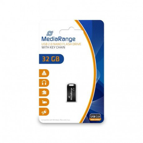 MediaRange MR922 USB flash drive 32 GB USB Type-A / Micro-USB 2.0 Black