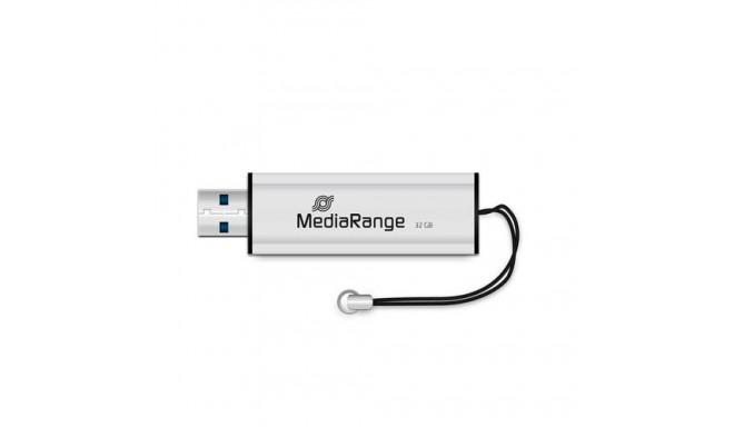 MediaRange MR916 USB flash drive 32 GB USB Type-A 3.2 Gen 1 (3.1 Gen 1) Black, Silver