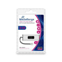 MediaRange MR914 USB flash drive 8 GB USB Type-A 3.2 Gen 1 (3.1 Gen 1) Black, Silver