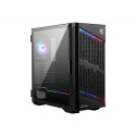 MSI MPG VELOX 100P AIRFLOW Mid Tower Gaming Computer Case 'Black, 3x 120mm Fan + 1x 120mm A
