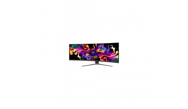 MSI MPG 491CQP QD-OLED computer monitor 124.5 cm (49&quot;) 5120 x 1440 pixels DQHD Black