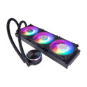 Cooler Master MasterLiquid PL360 Flux Processor Liquid cooling kit 12 cm Black