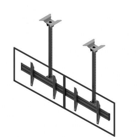 Edbak MBV2155-L signage display mount 144.8 cm (57") Black