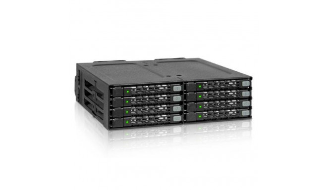 Icy Dock MB998SP-B disk array 0 TB Black