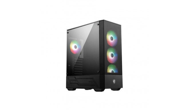 MSI MAG Forge 112R Midi Tower Black, Transparent