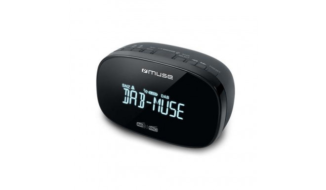 Muse M-150 CDB radio Clock Analog &amp; digital Black