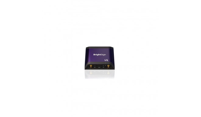 BrightSign LS445 digital media player Black, Purple 4K Ultra HD Wi-Fi