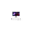 Samsung S32FG810SU computer monitor 81.3 cm (32&quot;) 2160 x 3840 pixels 4K Ultra HD OLED Silve