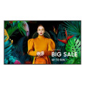 Samsung QM65C Digital signage flat panel 165.1 cm (65&quot;) LCD Wi-Fi 500 cd/m² 4K Ultra HD Bla