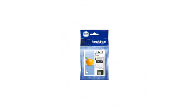 Brother LC3211VALDR ink cartridge 4 pc(s) Original Black, Cyan, Magenta, Yellow