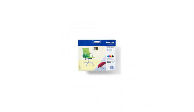 Brother LC229XLVALBPDR ink cartridge 4 pc(s) Original Black, Cyan, Magenta, Yellow