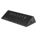 LC-Power USB Hub USB 3.2 Gen 1 (3.1 Gen 1) Type-A 5000 Mbit/s Black