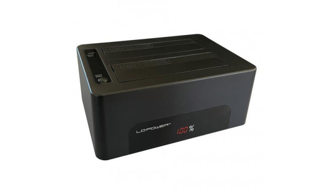 LC-Power LC-DOCK-U3-V storage drive docking station USB 3.2 Gen 1 (3.1 Gen 1) Type-B Black