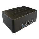 LC-Power LC-DOCK-U3-V storage drive docking station USB 3.2 Gen 1 (3.1 Gen 1) Type-B Black