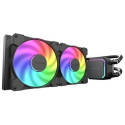 LC-Power LC-CC-280-B-ARGB computer cooling system Processor All-in-one liquid cooler 14 cm Black