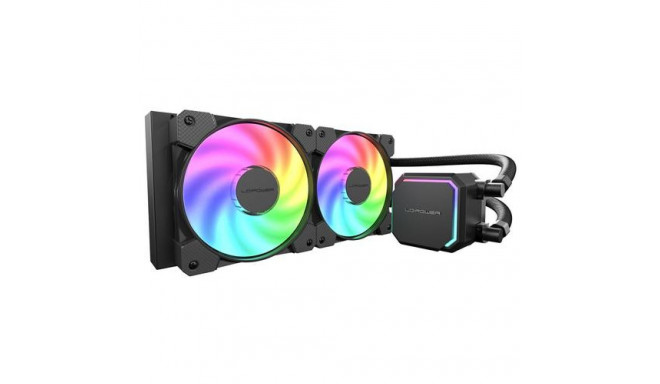 LC-Power LC-CC-240-B-ARGB computer cooling system Processor All-in-one liquid cooler 12 cm Black