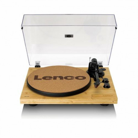 Lenco LBT-335BA audio turntable Belt-drive audio turntable Wood