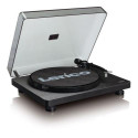Lenco L-30BK audio turntable Belt-drive audio turntable Black Semi Automatic