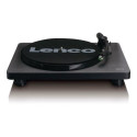 Lenco L-30BK audio turntable Belt-drive audio turntable Black Semi Automatic
