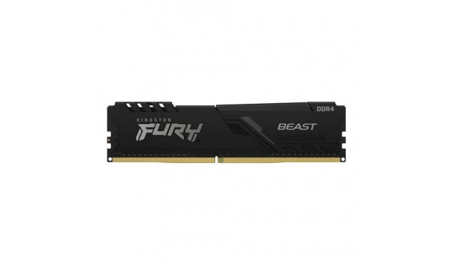 Kingston Technology FURY Beast 16GB 3200MT/s DDR4 CL16 DIMM 1Gx8 Black