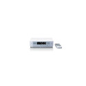 Lenco KCR-100 Clock Digital White