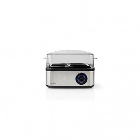 Nedis KAEB130EAL egg cooker 8 egg(s) 500 W Aluminium, Black