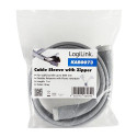LogiLink KAB0073 cable sleeve Grey