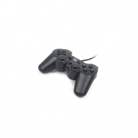 Gembird JPD-UDV-01 Gaming Controller Black USB 2.0 Gamepad Analogue / Digital PC