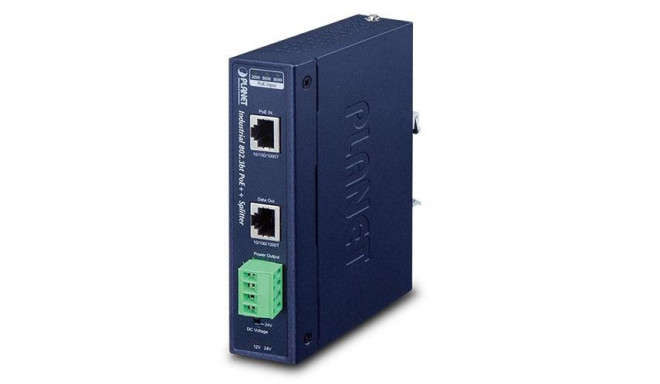 PLANET IPOE-173S network splitter Power over Ethernet (PoE) Blue