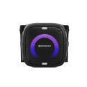 C-TECH Impressio Qubis Stereo portable speaker Black 80 W