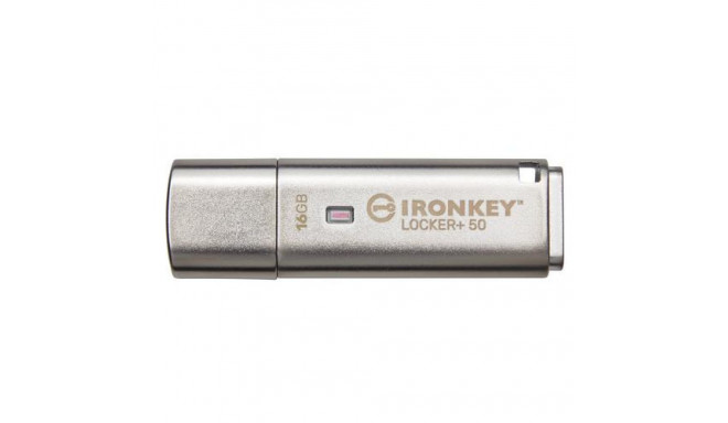 Kingston Technology IronKey 16GB IKLP50 AES USB, w/256bit Encryption