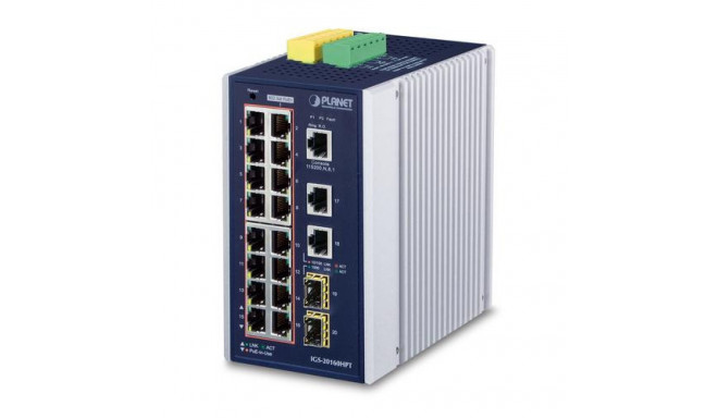 PLANET IGS-20160HPT network switch Managed L2/L3 Gigabit Ethernet (10/100/1000) Power over Ethernet 